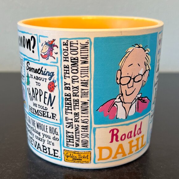 The Unemployed Philosophers Guild ROALD DAHL Literary Mug with Book Quotes - Picture 5 of 16